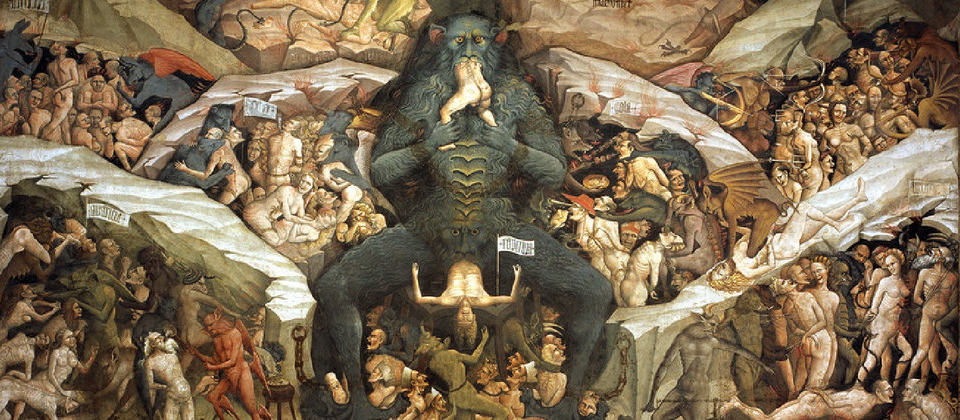 Giovanni da Modena Giudizio universale dettaglio